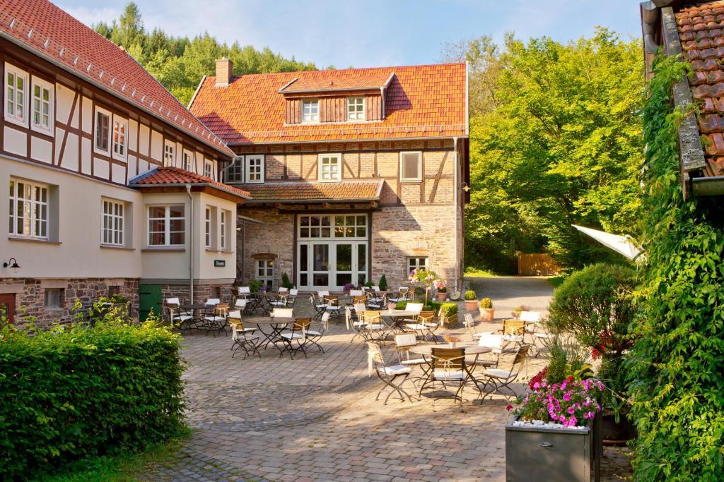 Romantik Hotel Landhaus Baerenmuehle Frankenau Exterior photo